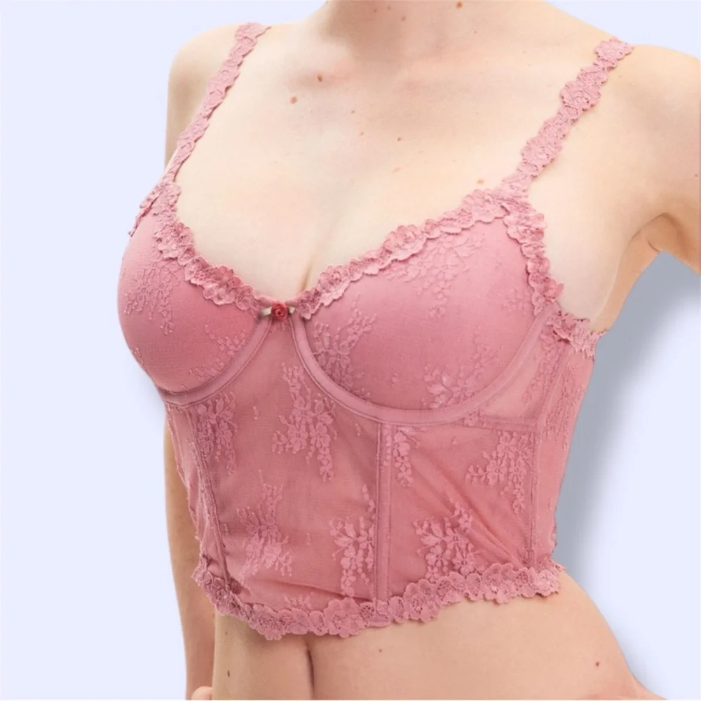 Urban Outfitters Out From Under Firecracker Lace Corset